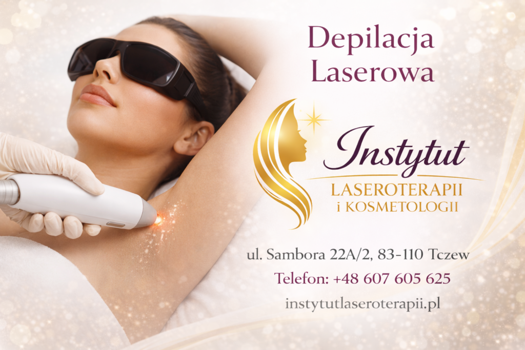 depilacja laserowa Tczew -Instytut laseroterapii i kosmetologii estetycznej